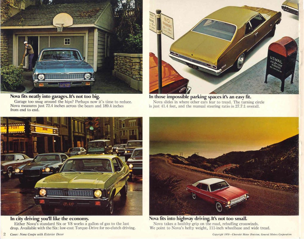 1971 Chevrolet Nova Brochure Page 6